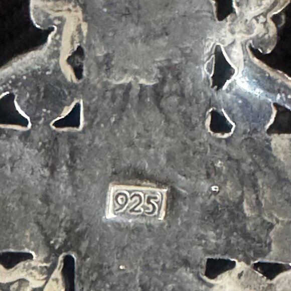 Gorgeous Cross Pendant Sterling Sivler 925 - Picture 5 of 6